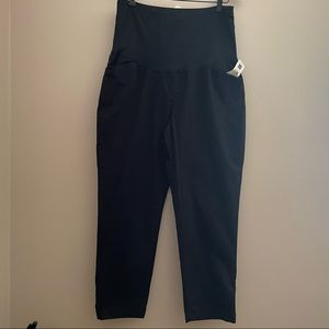 Gap Maternity Girlfriend Pants Black Size 18